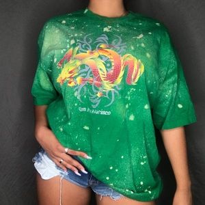 VINTAGE REWORKED DRAGON SKATER TEE